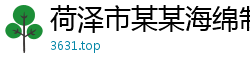 荷泽市某某海绵制品教育中心